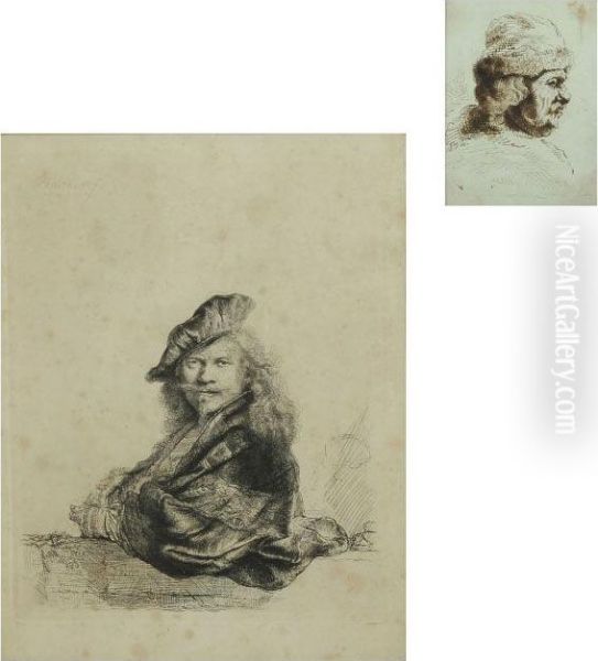 Portrait Of A Man And Self-portrait - view 1