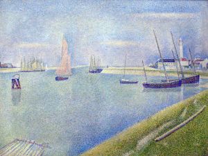 The Channel at Gravelines, in the Direction of the Sea