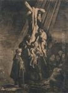 Descente De Croix by Harmenszoon van Rijn Rembrandt