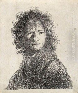 Self Portrait Frowning: Bust
