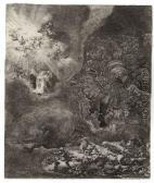 The Angel Appearing To The Shepherds - view 1