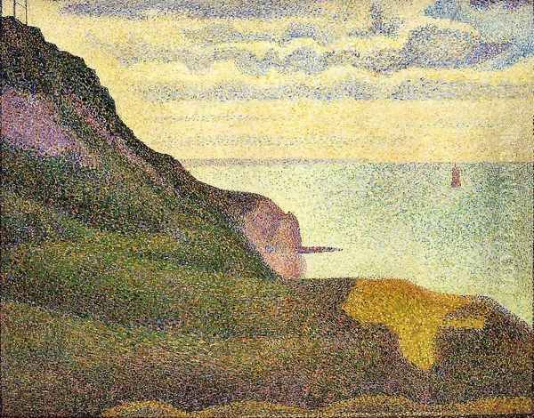Port-en-Bessin, the Semaphore and Cliffs - view 1