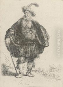 The Persian by Harmenszoon van Rijn Rembrandt