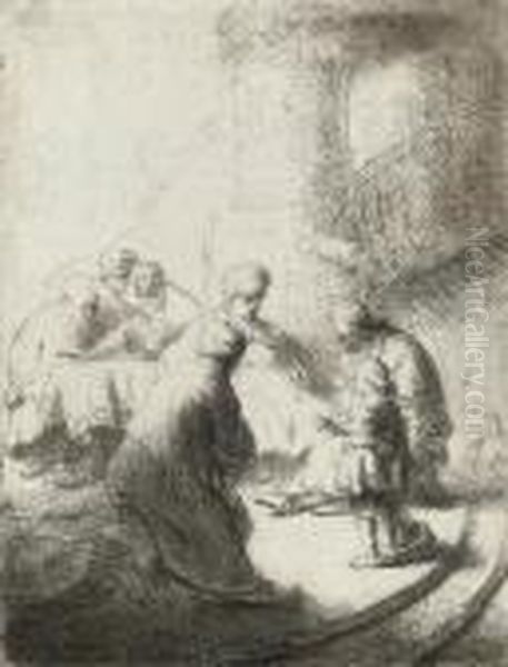 The Flight Into Egypt : A Night Piece - view 1