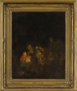 The Adoration Of The Shepherds by Harmenszoon van Rijn Rembrandt