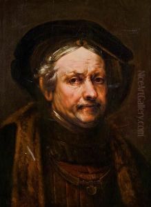 Selbstportrat Rembrandts by Harmenszoon van Rijn Rembrandt