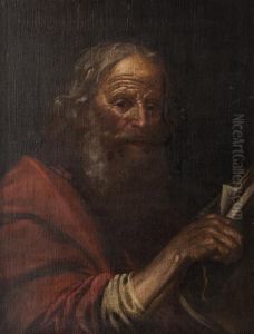 Portrait Of A Bearded Old Man by Harmenszoon van Rijn Rembrandt
