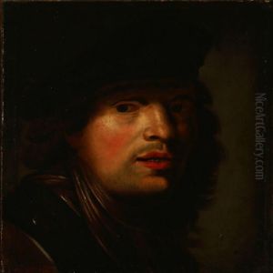 Portrait Of A Young Man With A Black Hat