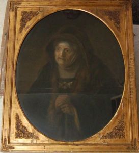"rembrandts Mutter". by Harmenszoon van Rijn Rembrandt