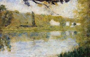 The Riverside by Georges Seurat