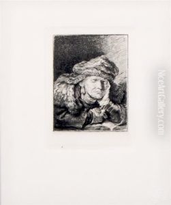 Old Woman Sleeping by Harmenszoon van Rijn Rembrandt
