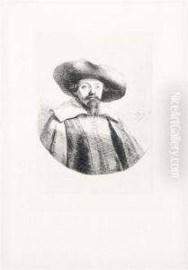 Manasseh Ben Israel, Jewish Author by Harmenszoon van Rijn Rembrandt