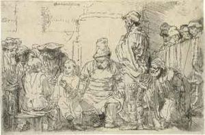 Christ Seated Disputing With The Doctors