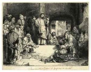 Christ Preaching ('la Petite Tombe')