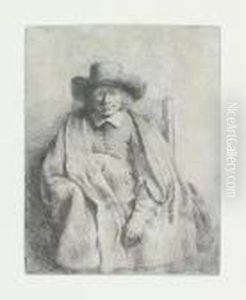 Clement De Jonghe Printseller by Harmenszoon van Rijn Rembrandt