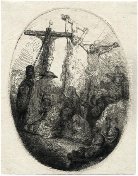 Christus Am Kreuz Zwischen Den Schachern - view 1