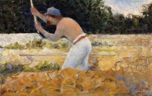 The Stone Breaker I by Georges Seurat