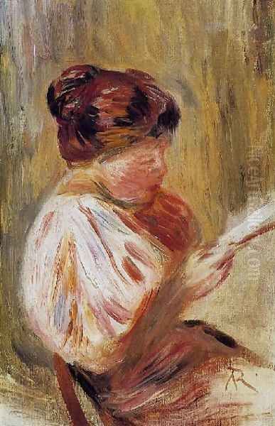 Woman Reading - view 1