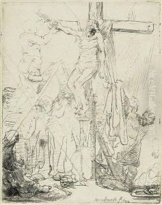 The Descent From The Cross: A Sketch by Harmenszoon van Rijn Rembrandt