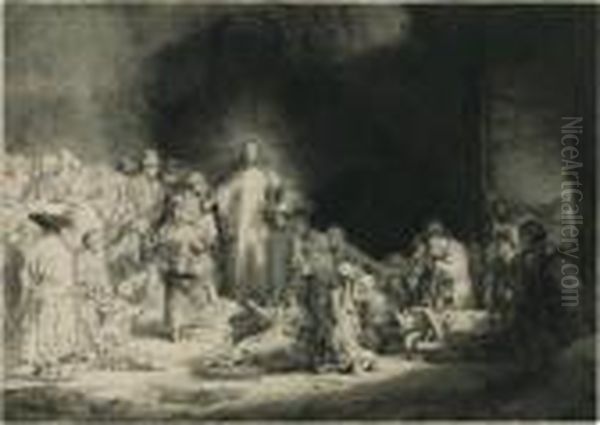 Christ Healing The Sick (the Hundred Guilder Print) - view 1