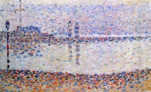 Study for 'The Channel at Gravelines' by Georges Seurat