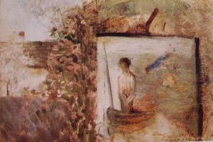 Landscape with Copy after 'Le Pauvre Pecheur'