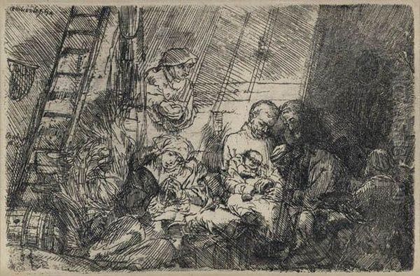 The Circumcision In The Stable - view 1