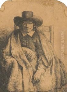 Clement De Jonghe Printseller by Harmenszoon van Rijn Rembrandt