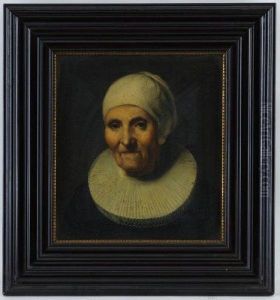 Portrait De Vieille Femme by Harmenszoon van Rijn Rembrandt
