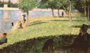 Study for 'La Grande Jatte' by Georges Seurat