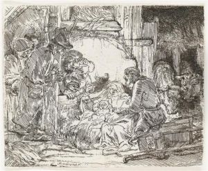 The Adoration Of The Shepherds With The Lamp
