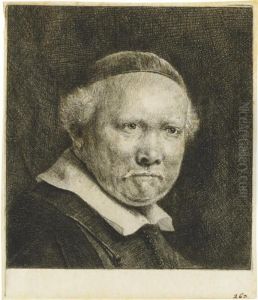 Lieven Willemsz. Van Coppenol, Writing-master by Harmenszoon van Rijn Rembrandt