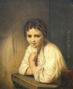 "a Girl At A Window"