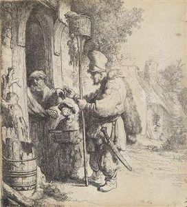 Derrattengiftverkaufer by Harmenszoon van Rijn Rembrandt