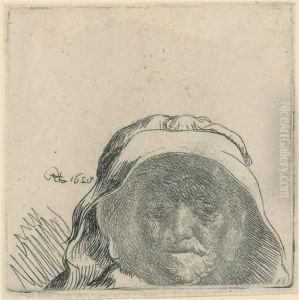 The Artist's Mother: Head Only