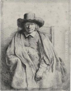 Clement De Jonghe Printseller by Harmenszoon van Rijn Rembrandt