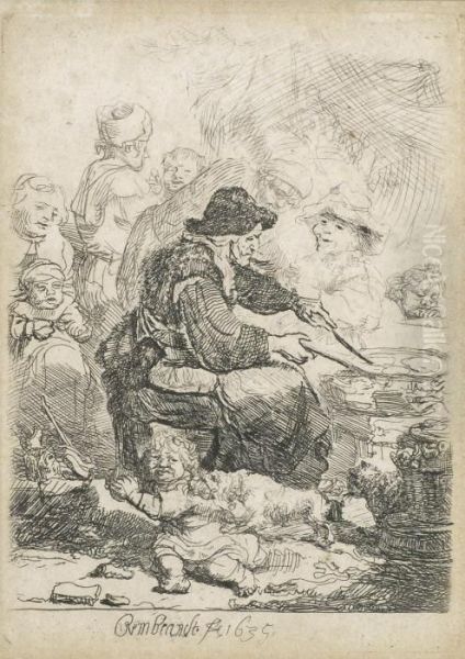 Die Pfannkuchenbackerin - view 1