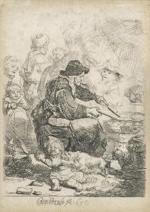 Die Pfannkuchenbackerin