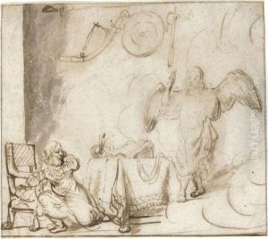 The Angel Appearing To Gideon