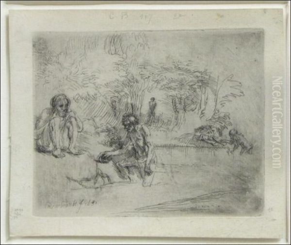 The Bathers - view 1