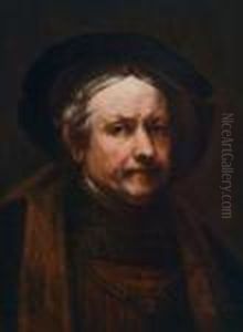 Selbstbildnis Rembrandts by Harmenszoon van Rijn Rembrandt