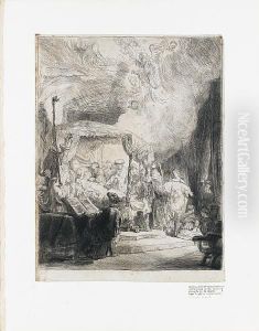 The Death Of The Virgin by Harmenszoon van Rijn Rembrandt