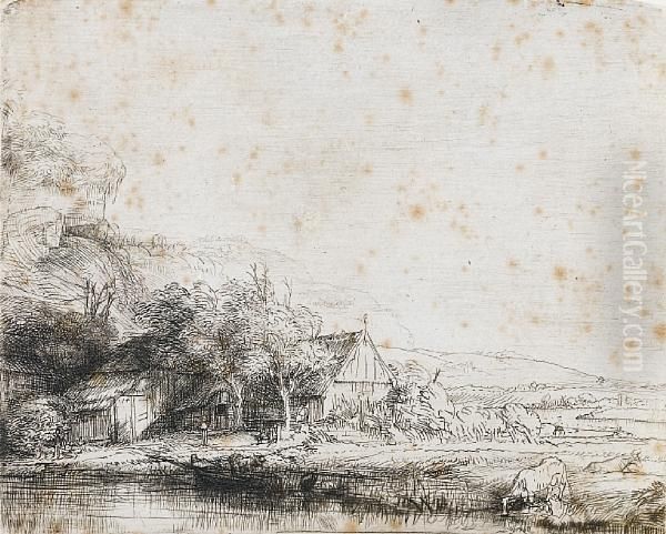 Landscape With A Cow - view 1