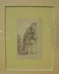 Bettlerin by Harmenszoon van Rijn Rembrandt
