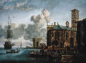 Capriccio of a Mediterranean Port