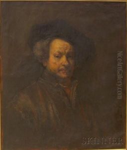Portrait by Harmenszoon van Rijn Rembrandt