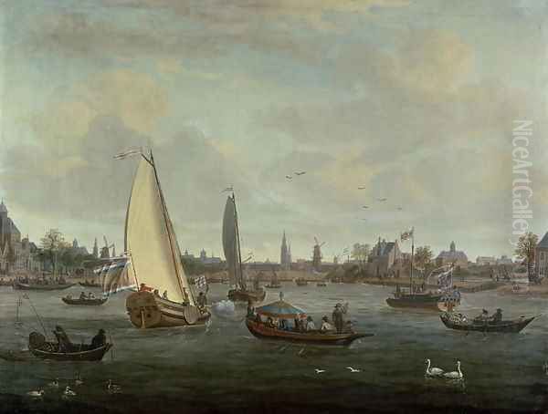 View of Amsterdam Harbour - view 1