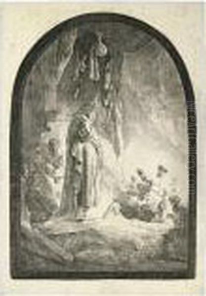 The Raising Of Lazarus: The Larger Plate. - view 1
