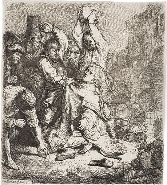 The Stoning Of St. Stephen. - view 1