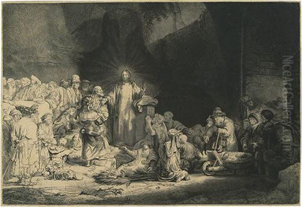 Christ Healing The Sick (the Hundred Guilder Print). - view 1